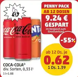 PENNY Coca-cola Angebot
