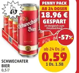 PENNY Schwechate Bier Angebot