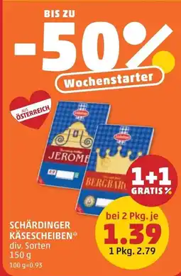 PENNY Schärdinger käsescheiben Angebot