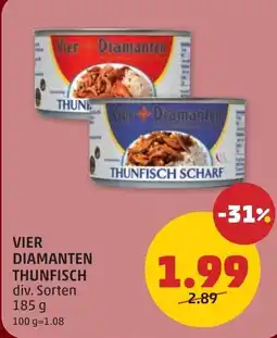 PENNY Vier diamanten thunfisch 1 Angebot