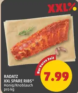 PENNY Radatz xxl spare ribs Angebot