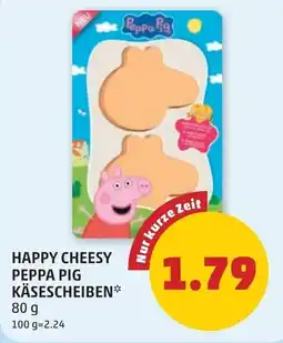 PENNY Happy cheesy peppa pig käsescheiben Angebot