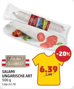 PENNY Salami ungarische art Angebot