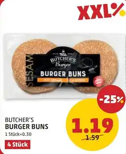 PENNY Butcher's burger buns Angebot
