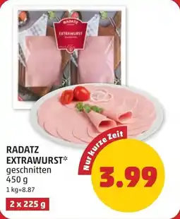 PENNY Radatz extrawurst Angebot