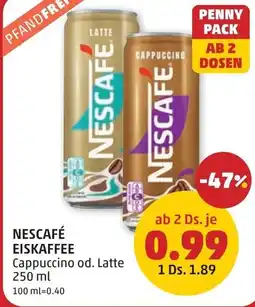 PENNY Nescafe eiskaffee Angebot