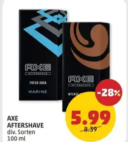 PENNY Axe aftershave Angebot