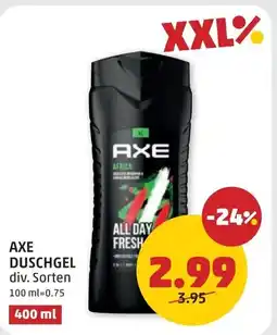 PENNY Axe duschgel Angebot
