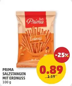 PENNY Prima salzstangen mit erdnuss Angebot