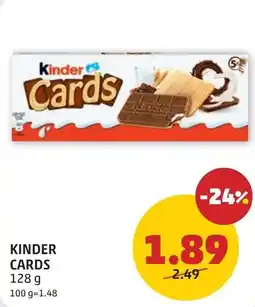 PENNY Kinder cards Angebot
