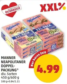 PENNY Manner neapolitaner doppel- packung Angebot