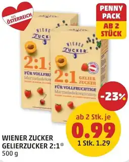 PENNY Wiener zucker gelierzucker 2:1 Angebot