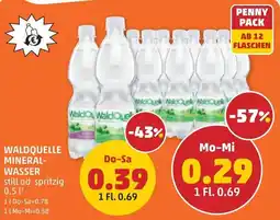PENNY Waldquelle mineral- wasser Angebot
