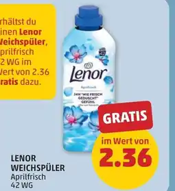 PENNY Lenor weichspüler aprilfrisch 42 wg Angebot