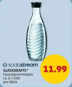 PENNY Sodastream glaskaraffe Angebot