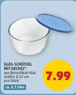 PENNY Glas-schüssel mit deckel Angebot