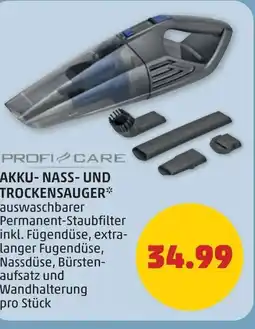 PENNY Profi care akku- nass- und trockensauger Angebot