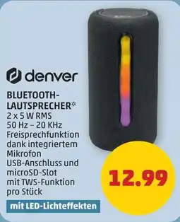 PENNY Denver bluetooth- lautsprecher Angebot