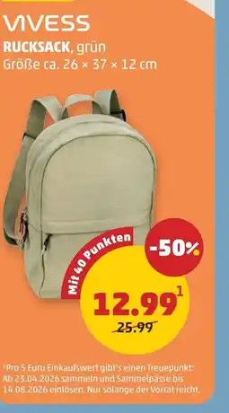PENNY VIVESS RUCKSACK, grün Größe Angebot