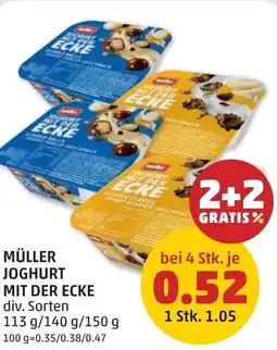 PENNY Müller joghurt mit der ecke Angebot