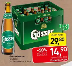 Spar Gösser märzen Angebot