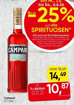Spar Campari Angebot