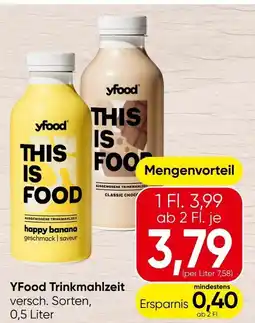 Spar YFood Trinkmahlzeit versch. Sorten, Angebot