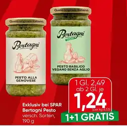 Spar Exklusiv bei SPAR Bertagni Pesto Angebot