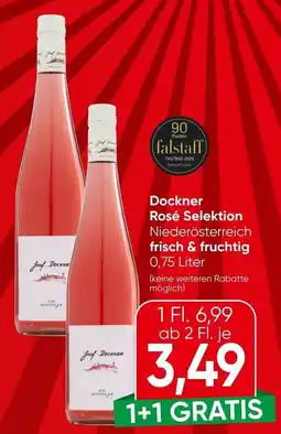 Spar Dockner Rosé Selektion Niederösterreich frisch & fruchtig Angebot