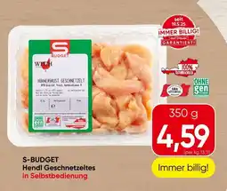Spar S-budget hendl geschnetzeltes Angebot