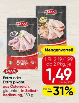 Spar Extra oder Extra pikant Angebot