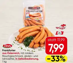 Spar Frankfurter Angebot