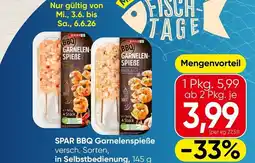 Spar Spar bbq garnelen- spiebe Angebot