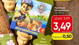 Spar Paw patrol milchbrötchen Angebot