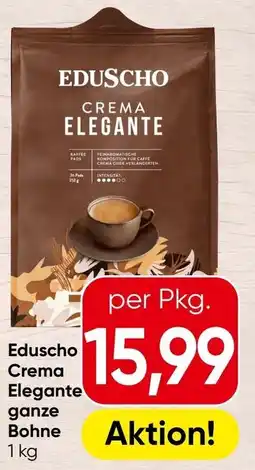 Spar Eduscho Crema Elegante g Bohne Aktion Angebot