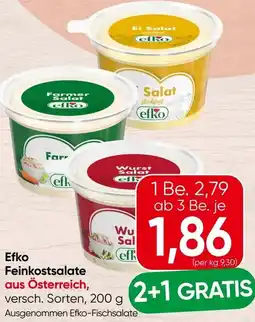 Spar Efko Feinkostsalate Angebot