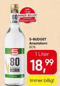Spar S-BUDGET Ansatzkorn Angebot