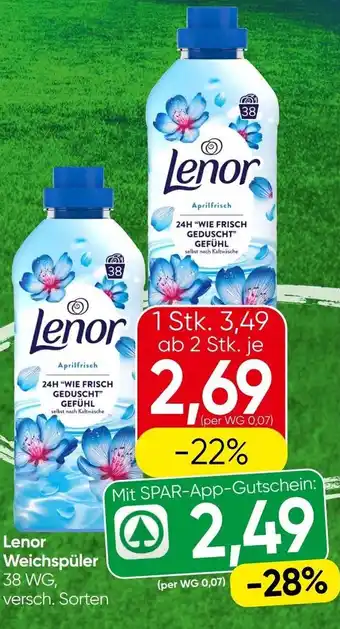 Spar Lenor Weichspüler Angebot