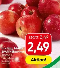 Spar Fruchtig, frische spar nektarinen Angebot