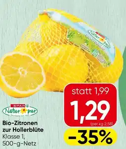 Spar Bio-Zitronen zur Hollerblüte Angebot