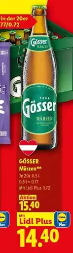 Lidl Gösser märzen Angebot
