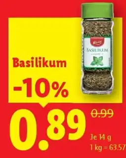 Lidl Basilikum Angebot