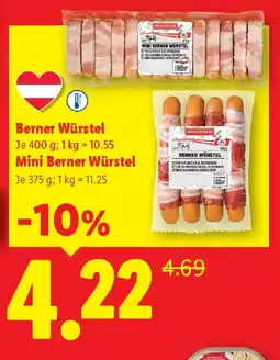 Lidl Berner würstel Angebot