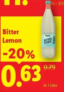 Lidl Bitter Lemon Angebot