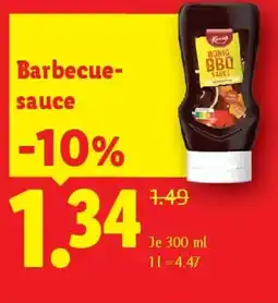 Lidl Barbecue- sauce Angebot