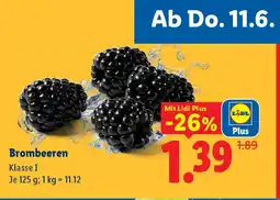 Lidl Brombeeren Angebot