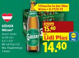Lidl Gösser MARZEN Angebot