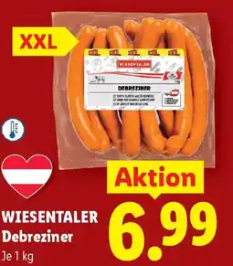 Lidl WIESENTALER Debreziner Angebot