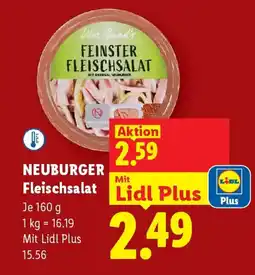 Lidl Neuburger fleischsalat Angebot