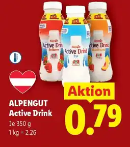 Lidl ALPENGUT Active Drink Angebot